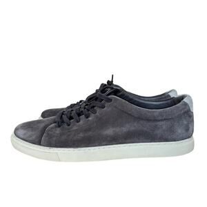 Allen Edmonds Grey Men's Suede Sneakers - Size 12